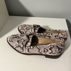 ANTONIO MELANI Snake Pattern Loafers
